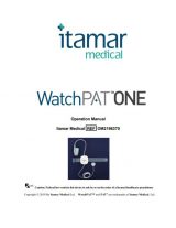 Itamar Medical WatchPat One - Operation Manual Cover Image